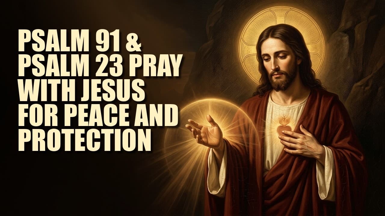 Thumbnail de Psalm 91 and Psalm 23 Prayer With Jesus for Peace, Courage, and Protection