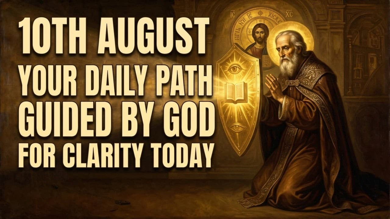 Thumbnail de Monday August 10 | Start Your Morning Praying for Divine Wisdom & Guidance in Every Step