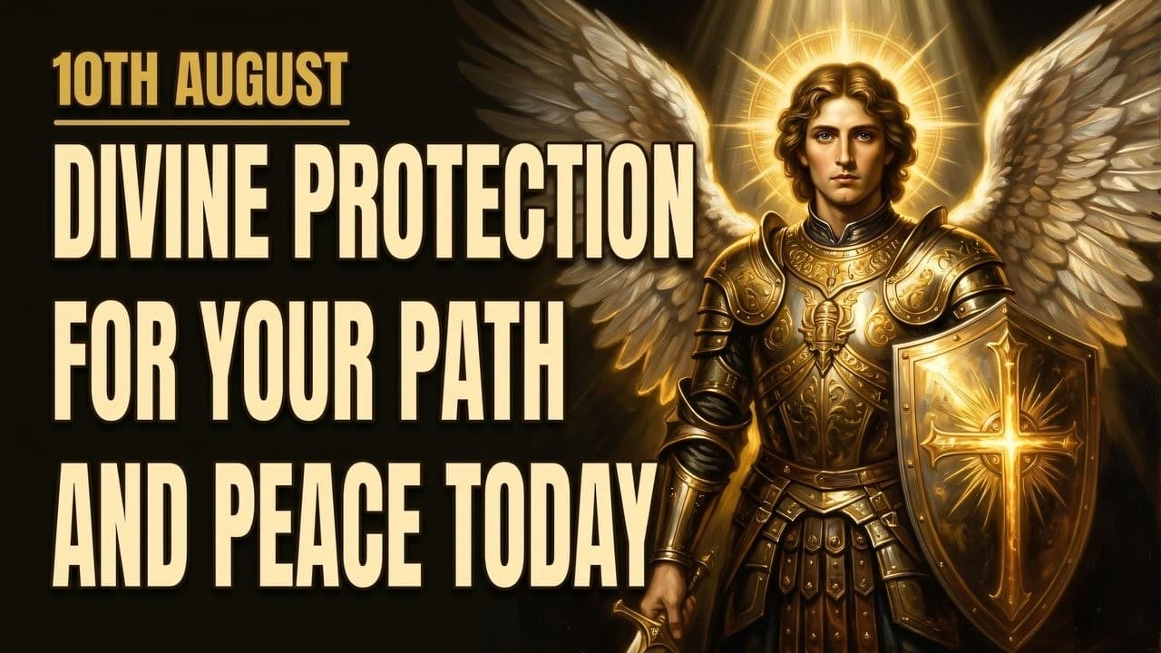 Thumbnail de Monday Aug 10 | Morning Prayer: Seek St. Michael's Shield for Guidance & Wisdom Today