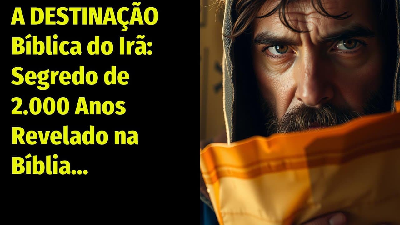 Thumbnail de A DESTINAÇÃO Bíblica do Irã: Segredo de 2.000 Anos Revelado na Bíblia...