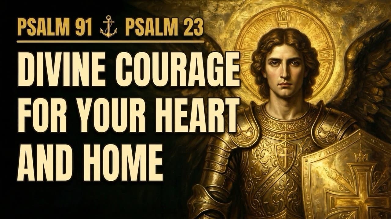 Thumbnail de Feeling Defeated? Pray Psalm 91 and Psalm 23 With St. Michael Now For Immediate Courage