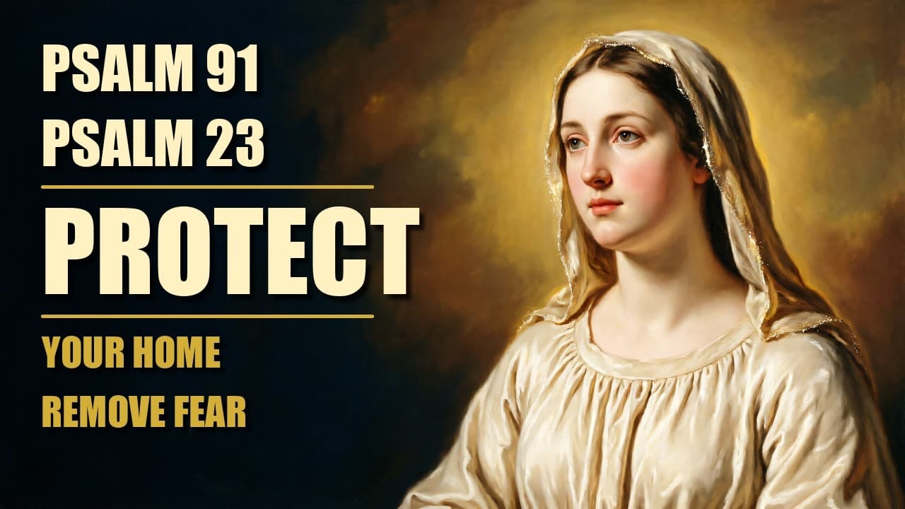 Thumbnail de Psalm 91 and Psalm 23 Night Prayer With Mary for Protection Until Morning