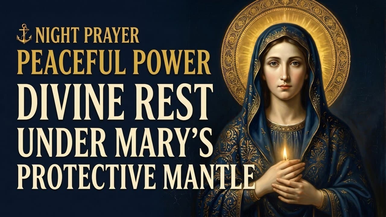 Thumbnail de Seek God First Tonight Before You Sleep | Night Prayer To End Your Day In Peace
