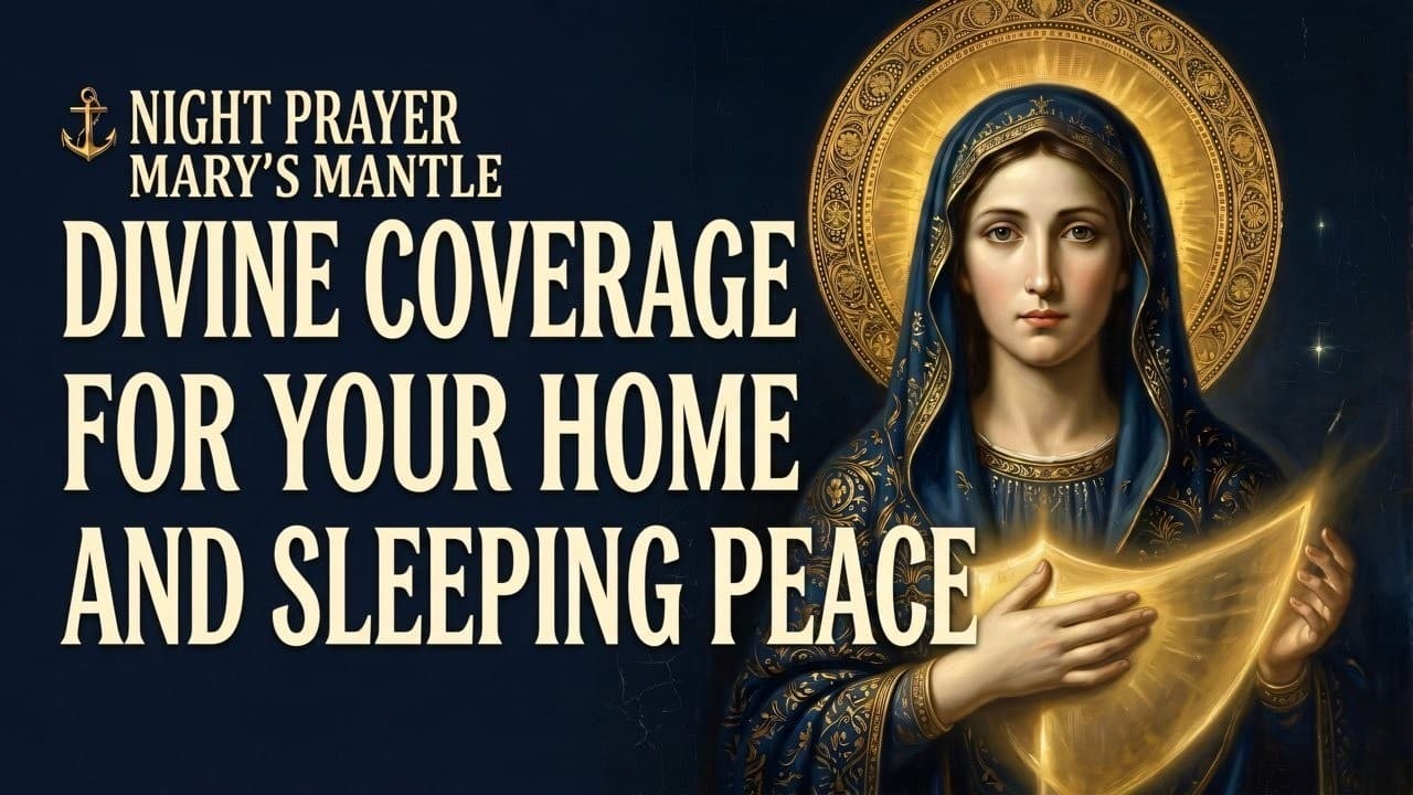Thumbnail de A Complete Night Prayer for Courage and Protection Under Mary's Mantle