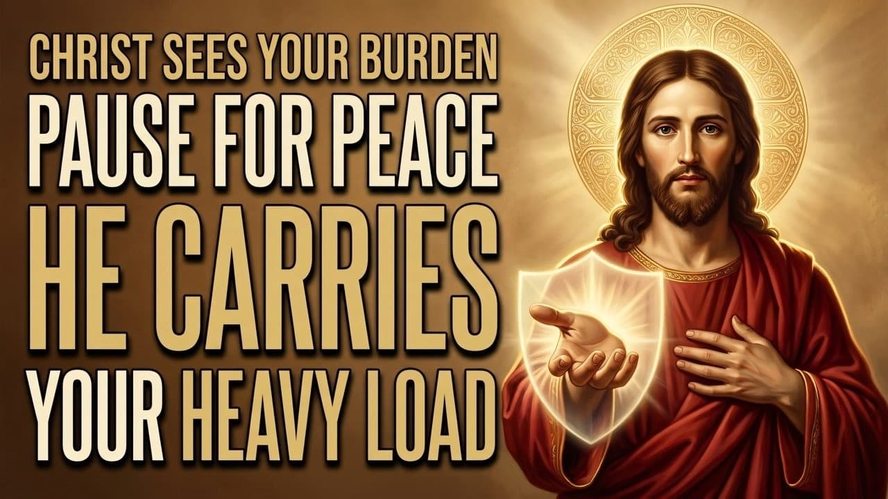 Thumbnail de Stop Everything And Pray Now: Christ Sees The Burden You Carry