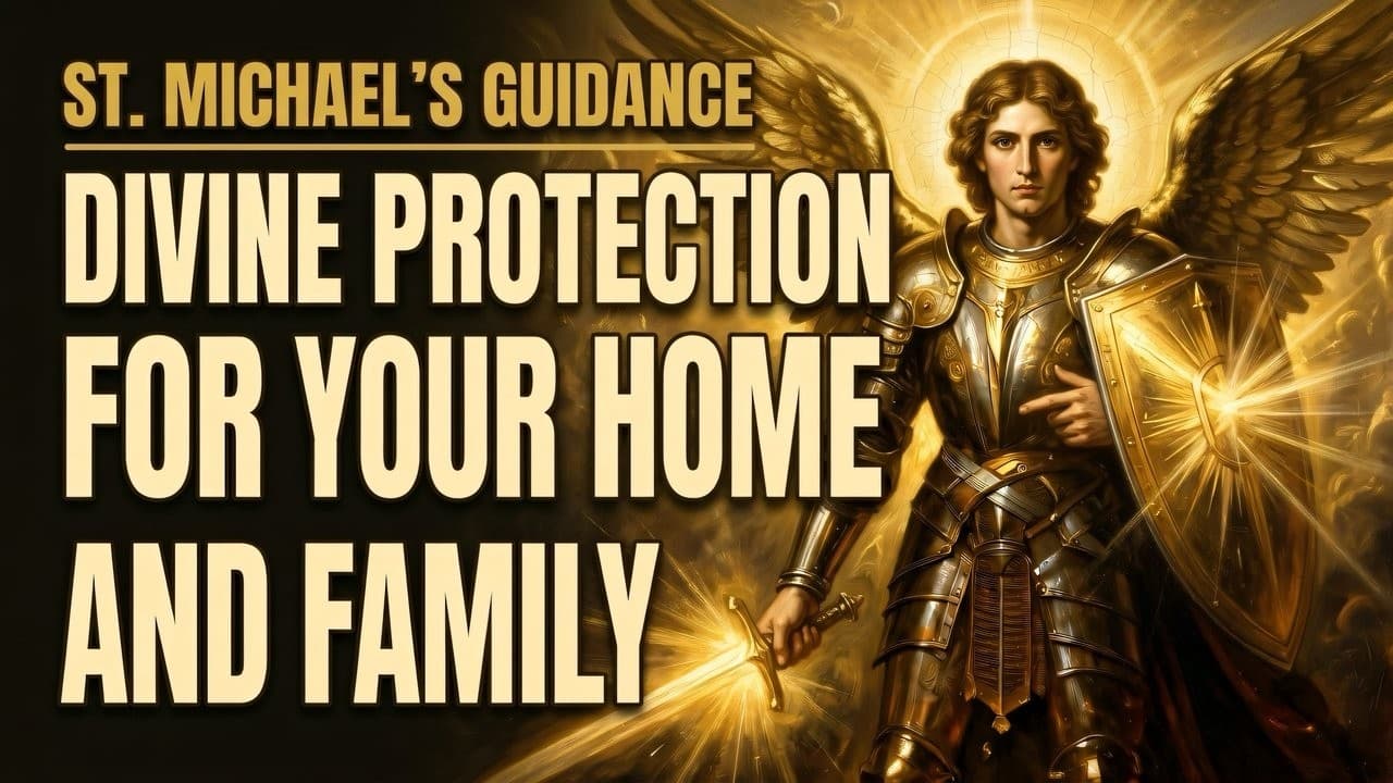 Thumbnail de An urgent invitation to pause and pray for St. Michael's guidance today.