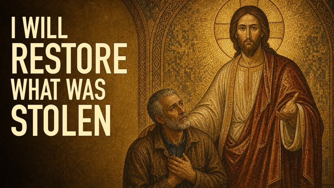 Thumbnail de God Says: "I Am Restoring What the Enemy Stole" | Prophetic Prayer For Your New Beginning