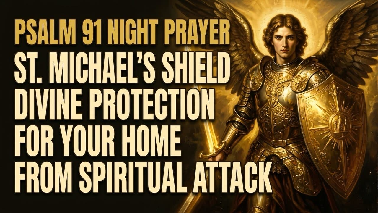 Thumbnail de Psalm 91 Night Prayer | Seek St. Michael's Shield Against Spiritual Attack