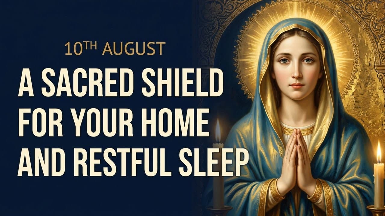 Thumbnail de Monday August 10 | Night Prayer for Divine Guidance & Peace Under Mary's Mantle