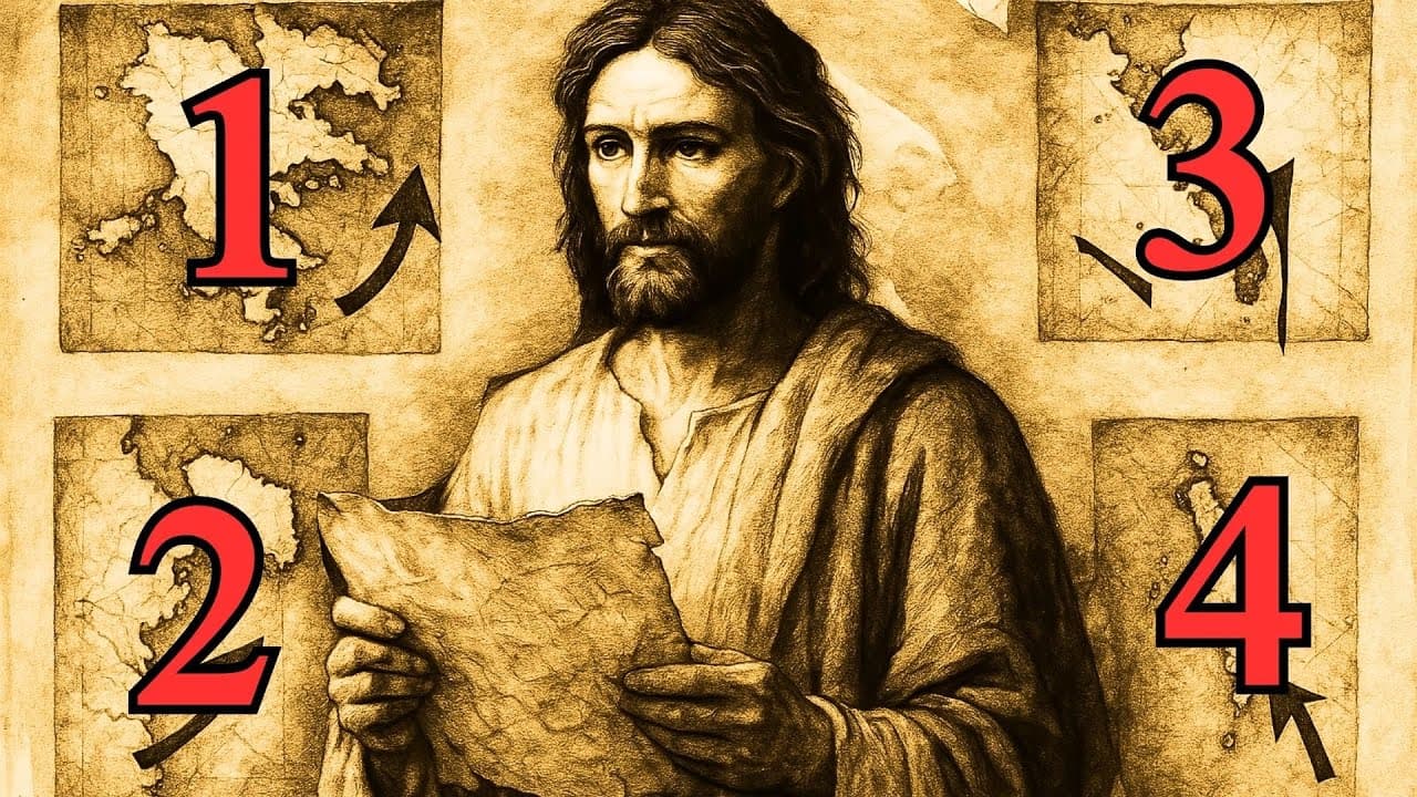 Thumbnail de Quais foram os 4 Lugares SECRETOS que JESUS esteve dos 12 aos 30?