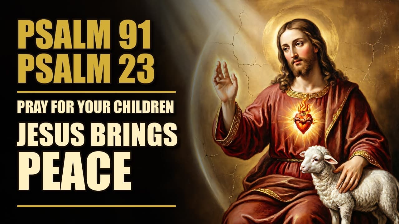 Thumbnail de Psalm 91 and Psalm 23: Jesus Speaks Peace and Protection Over Your Children