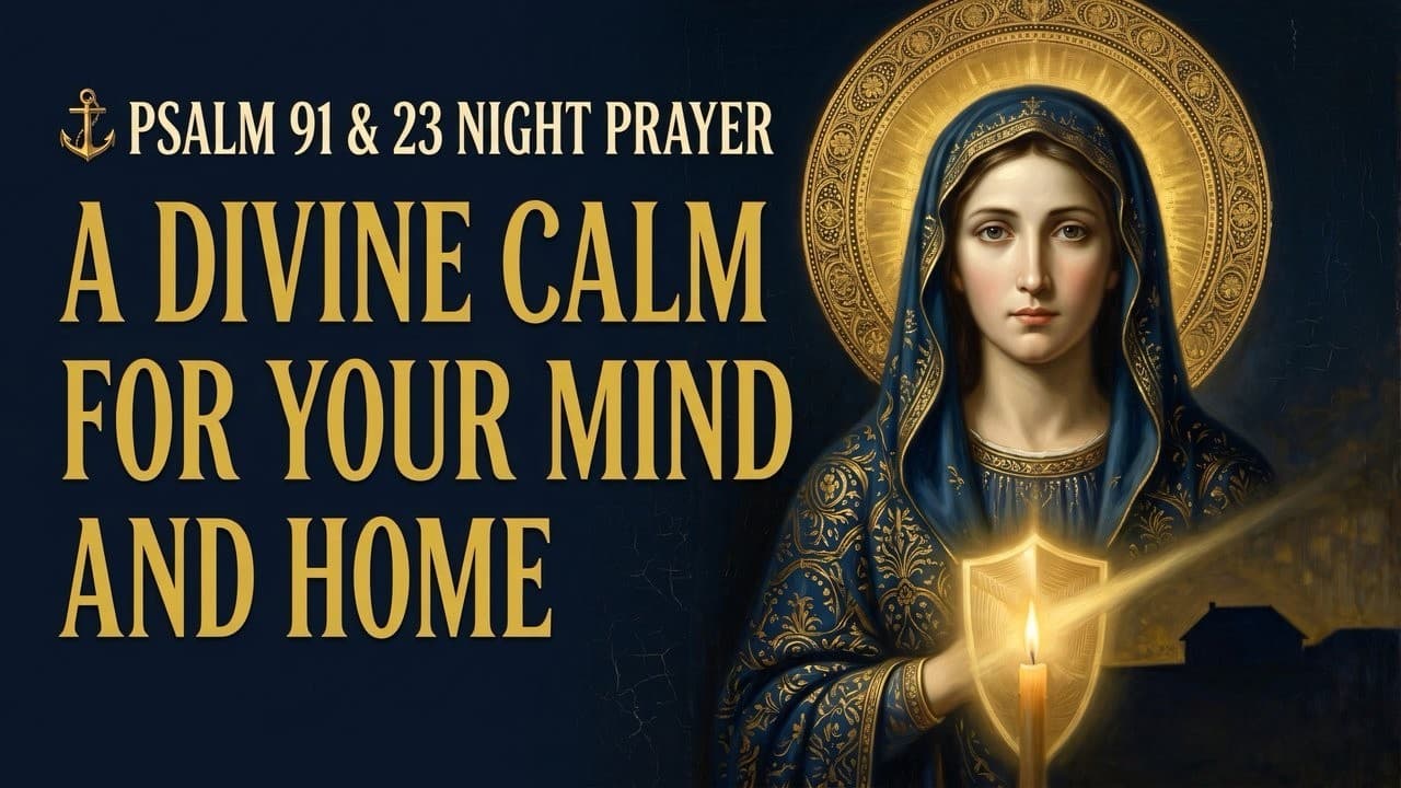 Thumbnail de Psalm 91 and Psalm 23 Night Prayer With Mary to Calm Your Mind
