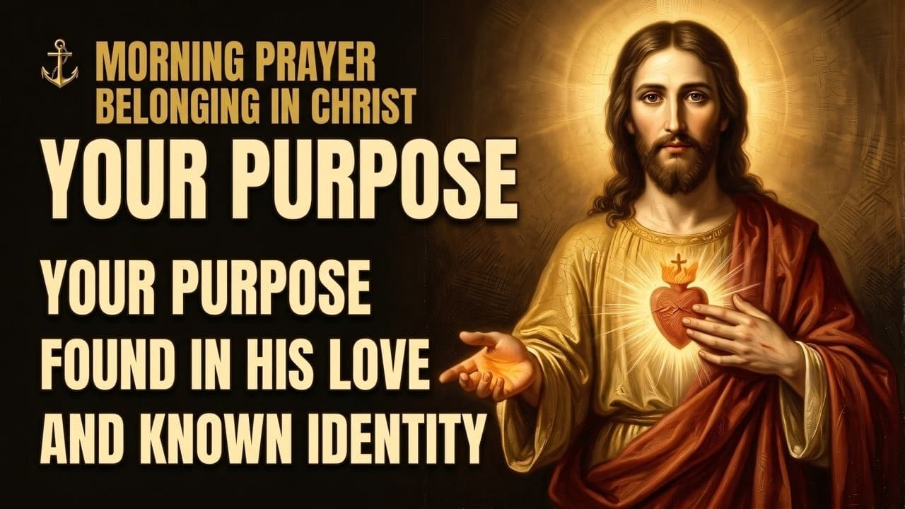 Thumbnail de A Morning Prayer To Begin Your Day Fully Known by Christ | Prayer for Belonging