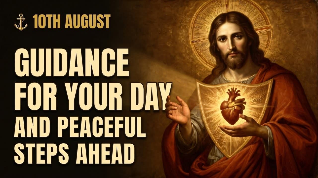Thumbnail de Monday Morning Prayer August 10 | Invite Christ to Lead Your Daily Steps