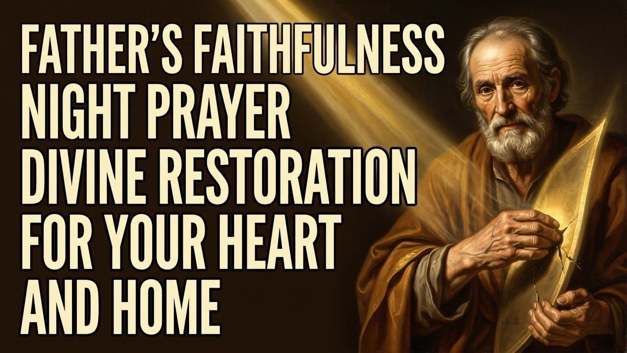 Thumbnail de Before You Sleep, Reflect on the Father’s Faithfulness | Night Prayer