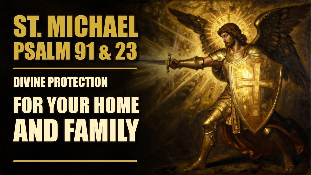 Thumbnail de Psalm 91 & 23: St Michael's Most Powerful Prayer Against Spiritual Attack!
