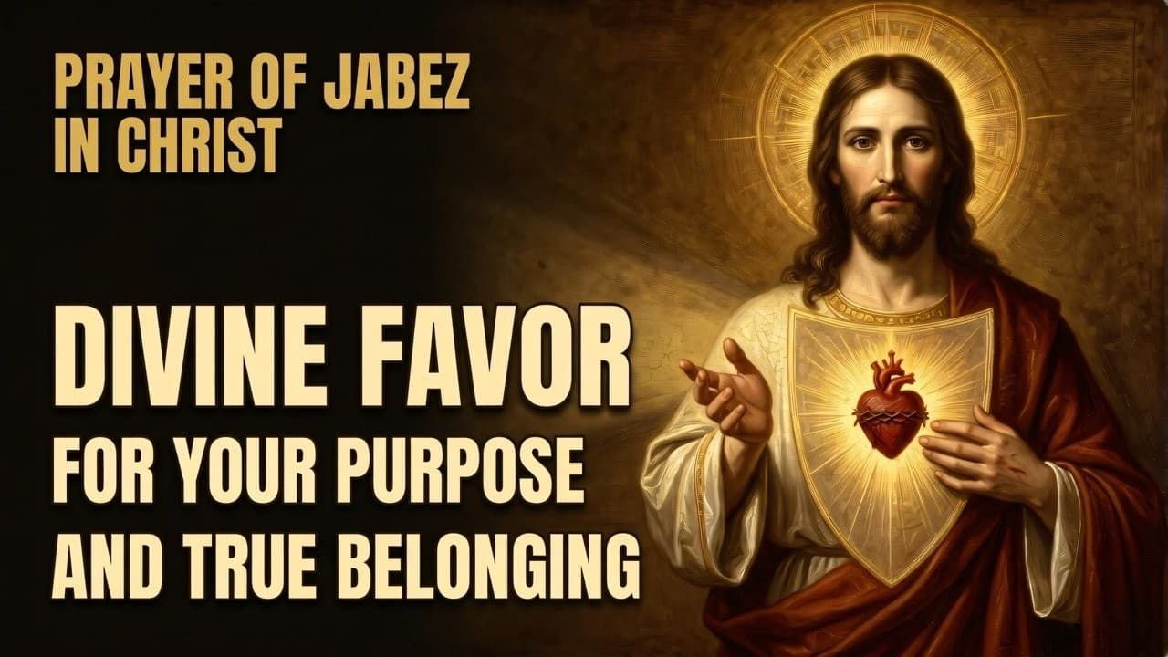 Thumbnail de Prayer of Jabez for Favor, Purpose, and Belonging in Christ