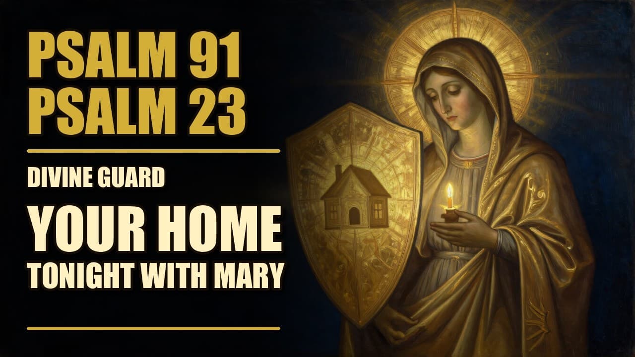 Thumbnail de Psalm 91 & 23: The 2 Most Powerful Prayers With Mary to Guard Your Home Tonight