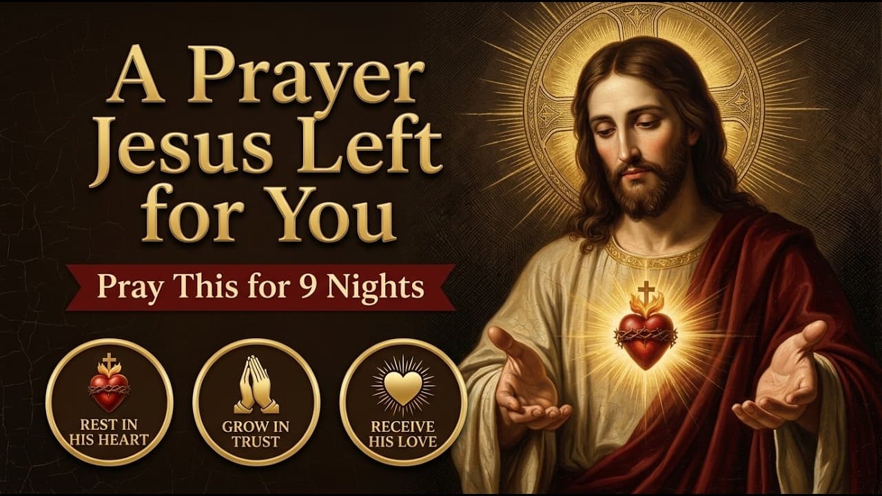 Thumbnail de A Prayer Jesus Left for You | Pray This for 9 Nights