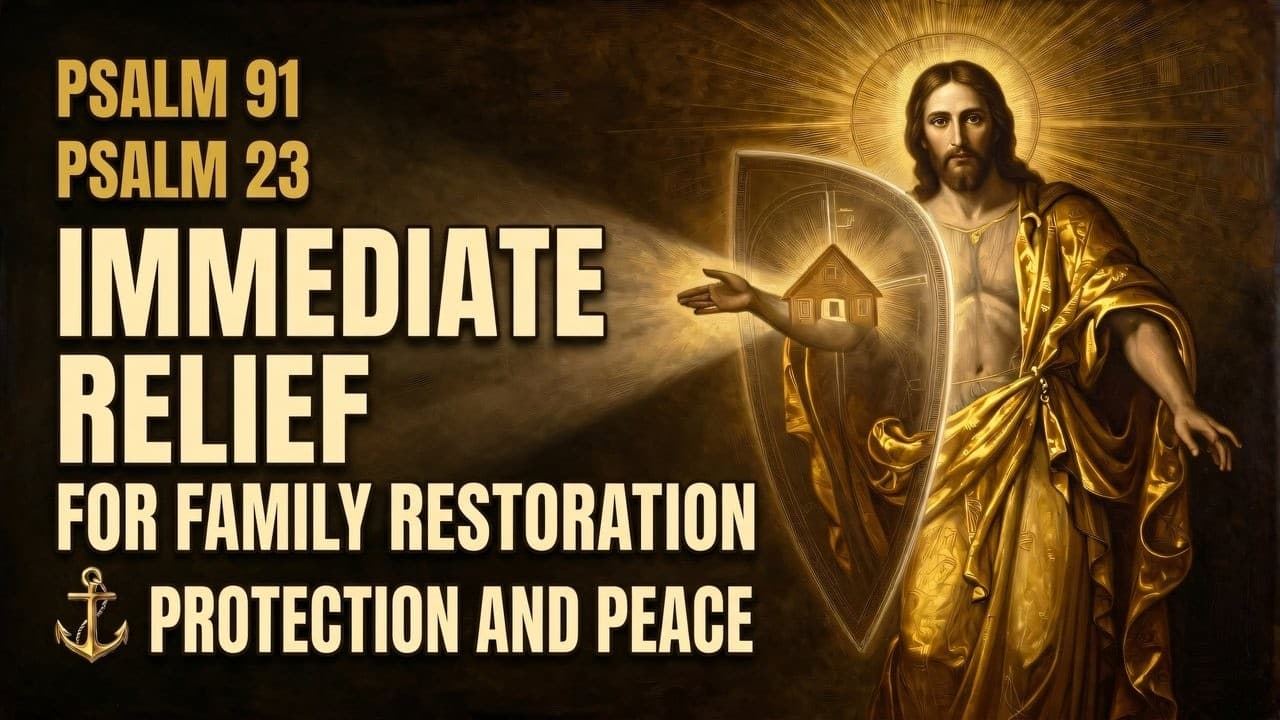 Thumbnail de Need Immediate Relief? Pray Psalm 91 and Psalm 23 Right Now For Family Restoration