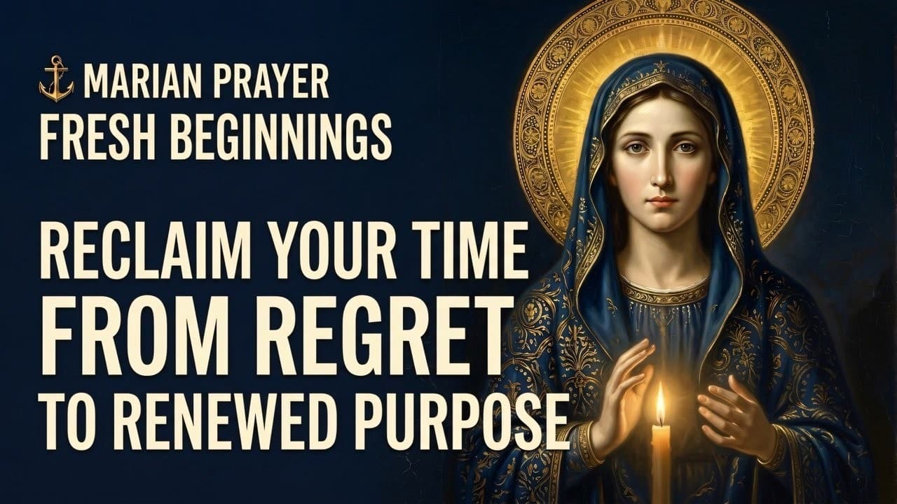 Thumbnail de Lay Down Your Lost Years Tonight | A Marian Prayer for Fresh Beginnings ✨