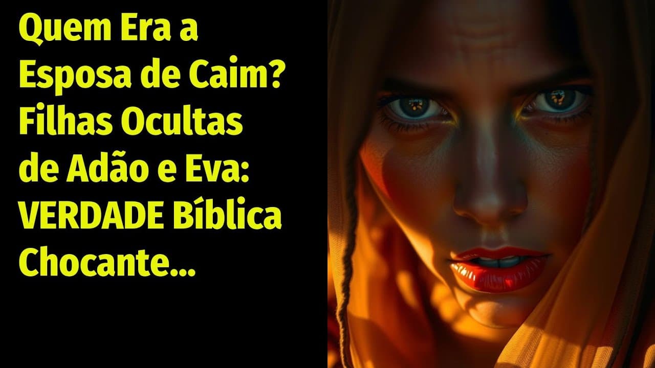 Thumbnail de Quem Era a Esposa de Caim? Filhas Ocultas de Adão e Eva: VERDADE Bíblica Chocante...