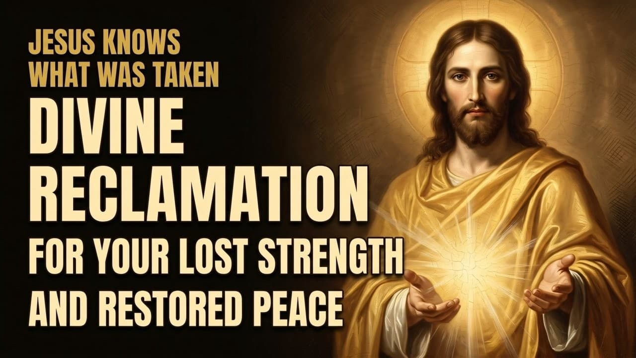 Thumbnail de Jesus Knows What the Enemy Took From You — A Prayer for Strength After Every Loss