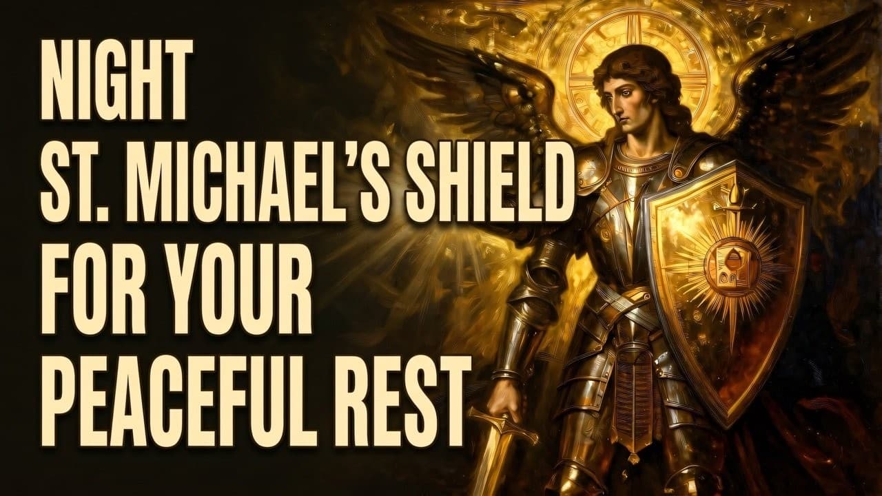 Thumbnail de Night Prayer Before Sleep | St. Michael's Shield, Peaceful Rest & Psalm 91