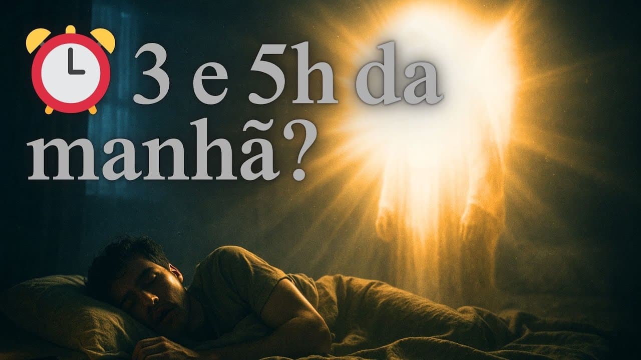 Thumbnail de Por que DEUS acorda os ESCOLHIDOS entre 3-5h? 10 Evidências Bíblicas Reveladas