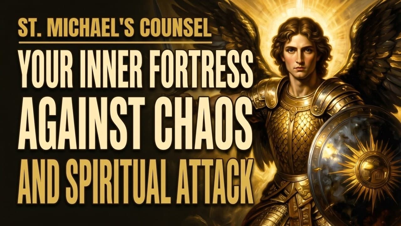 Thumbnail de Prayers to St. Michael to Help Rebuild Your Inner Fortress Against Chaos (Full Devotional)